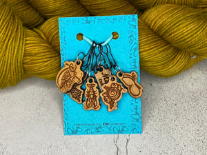 Mitchell’s Creations Louisiana Themed Stitch Marker Set